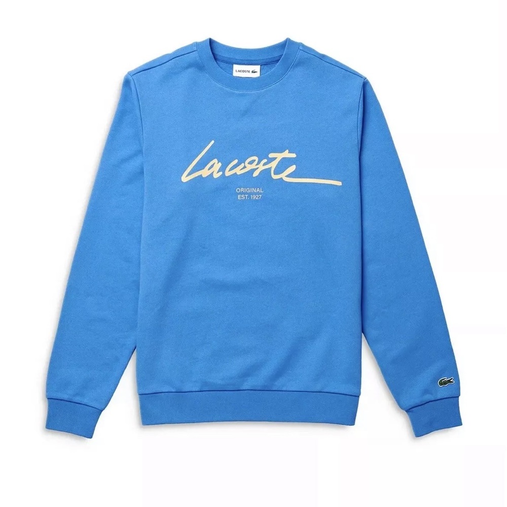 Lacoste Logo Crew Neck Sweatshirt Mens Sz. 9-4XL(comparable to 3XL/2XB)*NWT